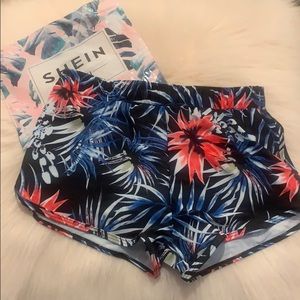 Topical Print Swim Shorts